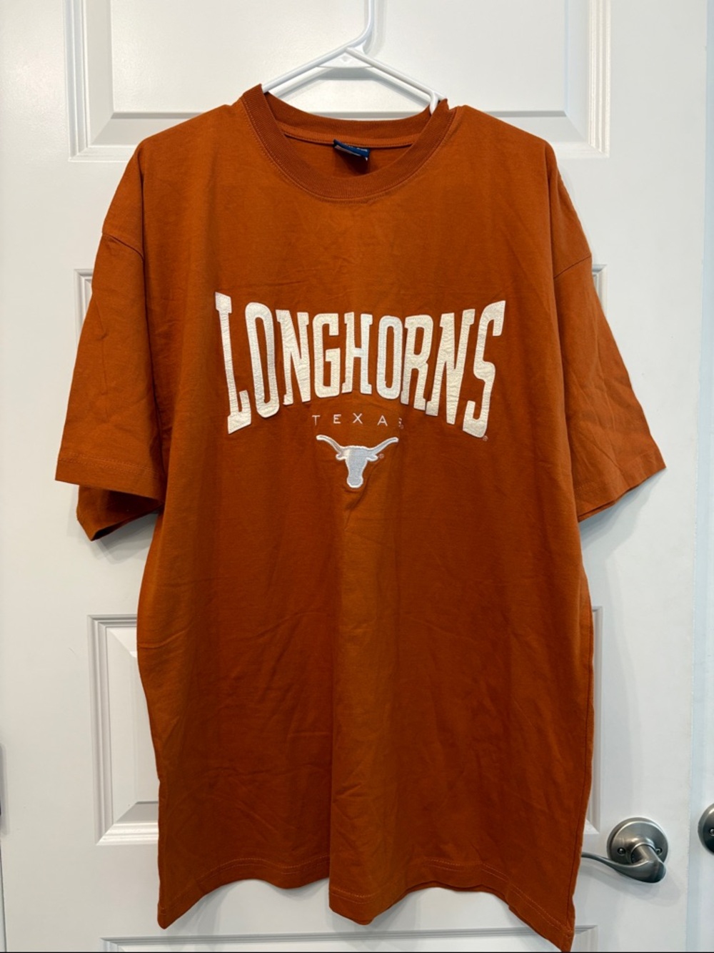 Old Varsity Brand Men’s Texas Longhorns Orange Collegiate Graphic Tee